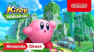 Kirby and the Forgotten Land – Announcement Trailer – Nintendo Switch [upl. by Jacobine]