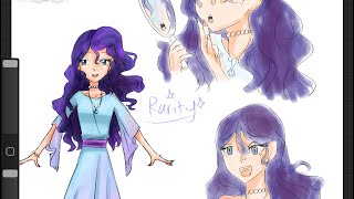 Rarity mlp redesign 💎 🧵 🪡 [upl. by Pedrotti]