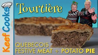 Tourtiere French Canadian Meat and Potato Pie [upl. by Deegan]