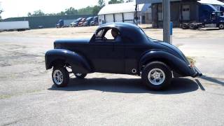 1941 WILLYS GASSER FRESH BUILD [upl. by Wallache930]