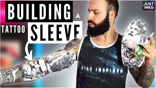 Creating amp Building YOUR tattoo SLEEVE  All you need is a PRINTER [upl. by Armyn369]