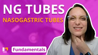 Nasogastric NG Tubes  Fundamentals of Nursing  Practice amp Skills  LevelUpRN [upl. by Annekim]