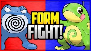 Poliwrath vs Politoed  Pokémon Form Fight Branched Evolution [upl. by Cran306]