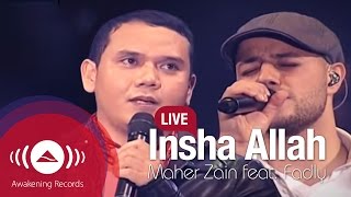 Maher Zain feat Fadly quotPadiquot  Insha Allah Live [upl. by Atimad885]