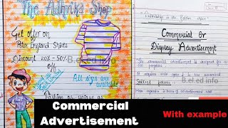 Advertisement writing Advertisement writing format Advertisement writing class 9101112 [upl. by Madea]