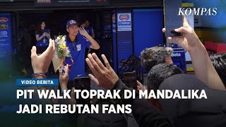 Pebalap Superbike Asal Turki Toprak Razgatlioglu Jadi Rebutan Fans Indonesia [upl. by Trutko]