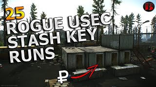 Escape From Tarkov  Rogue USEC Stash Key  Location amp 25 Loot Runs  Lighthouse [upl. by Ellecrag]