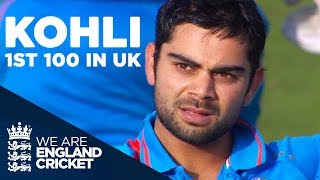 Virat Kohlis 1st Hundred In The UK  England v India 2011  Highlights [upl. by Lokcin897]