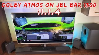 Testing DOLBY ATMOS on JBL BAR 1300 Soundbar at MAX Volume [upl. by Clardy586]