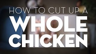 How To Cut A Whole Chicken [upl. by Harwin]