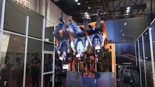 New Theme Park amp Roller Coaster Tech  IAAPA Attractions Expo 2016 [upl. by Qerat]