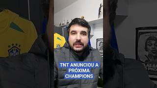 TNT ANUNCIOU A PRÓXIMA CHAMPIONS LEAGUE  futebol tv champions championsleague tnt [upl. by Yessydo]