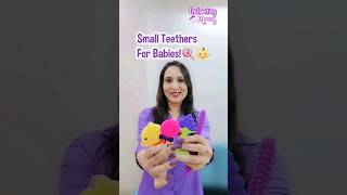 Small Silicone Teethers For Babies 🍭👶 babyteething shorts shortsfeed [upl. by Tewell]