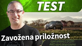 2014 opel antara 22 CDTi AWD cosmo  test [upl. by Neersan175]