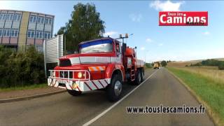 Camions de collection  Les UNIC du rallye des Laborieux 2012 [upl. by Etnor420]