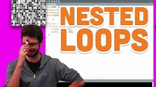 66 Nested Loops  Processing Tutorial [upl. by Yessej]