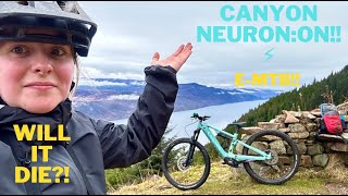 Canyon NeuronON EBIKE RANGE TEST 😵 FAIL 😭 [upl. by Okoyik]