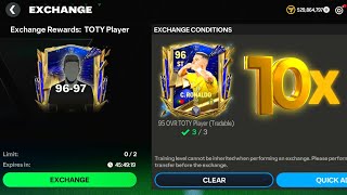 10x 9697 Rated TOTY Pack Opening  FC Mobile 24 [upl. by Mighell799]