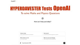 Testing GPT4o question solving once again OpenAI  Hyperdavester [upl. by Pompei200]