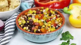 15 Minute Cowboy Caviar with Rotel Texas Caviar [upl. by Green354]