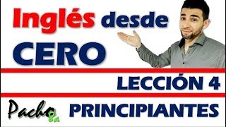 Lección 4  Presente continuo progresivo o gerundio afirmativoReglas ING  Curso inglés GRATIS [upl. by Hanej12]