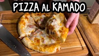 Pizza al Kamado  Receta de Almas Parrilleras [upl. by Zerk]