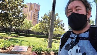 Walk from CANDLEWOOD SUITES ANAHEIM to DISNEYLAND RESORT [upl. by Lateh]