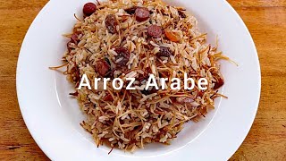 ARROZ ARABE  CENA NAVIDEÑA  COCINA AGUSTO [upl. by Nash]