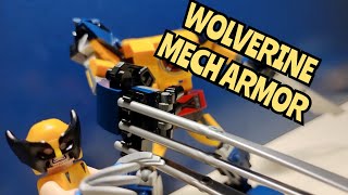 Lego Marvel 76202 Wolverine Mech armor  Set Review [upl. by Wilow]