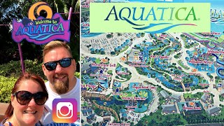 Orlando Waterparks  Aquatica Vlog [upl. by Bernhard559]