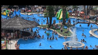 Lloret de mar Evenia Olympic resort  Vacation  Vakantie gardenpark  2024 [upl. by Ainyt563]