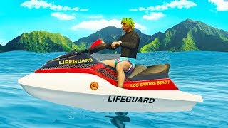 LIFE OF A LIFEGUARD IN GTA [upl. by Rheta]