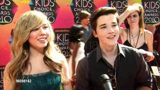 jennette mccurdy and nathan kress kca 2010 interwiew [upl. by Maxfield]