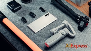 Os melhores acessórios para fazer vídeos com o CELULAR  PROMOÇÃO ALIEXPRESS [upl. by Ellednahs]