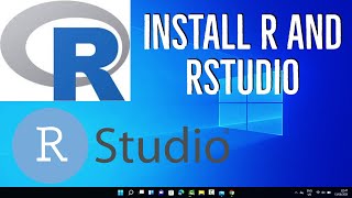 How to Install R and RStudio on Windows 11 [upl. by Ygief]