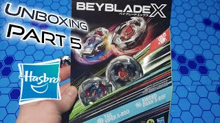 Beyblade X Hasbro Unboxing Part 5 Tail Viper and Red Sword Dran [upl. by Gonroff]