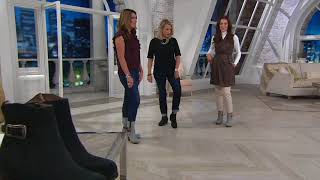 Dansko Nubuck Leather Ankle Boots  Hartley on QVC [upl. by Bobbye382]