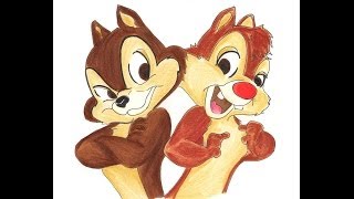 Chip and Dale Cartoon Donald Duck Pluto and Goofy Classic Cartoons [upl. by Ahsekel]