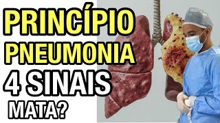 Princípio de pneumonia 4 primeiros sintomas e como confirmar [upl. by Whitver969]