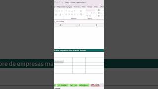 ¿TABLAS DE DATOS con UNA SOLA FUNCIÓN🤯😱 Aqui te muestro como hacerlo con IA excel chatgpt Shorts [upl. by Idleman]