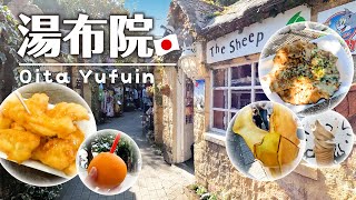 【湯布院の歩き方】絶品グルメ食べ歩き🍦まるでジブリの世界🐈紅葉の金鱗湖🍁Japan vlog [upl. by Latta]