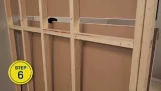 How to Build an Interior Wall  RONA [upl. by Raynell]