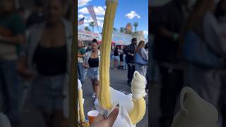 Hawaiian Honey Cone Ice Cream Foodie Fest Las Vegas eatandoutlasvegas [upl. by Lytsirk]