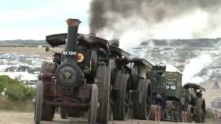 THE GREAT DORSET STEAM FAIR  HEAVY HAULAGE ON THE ROAD AND IN THE quotPLAYPENquot [upl. by Bettine]