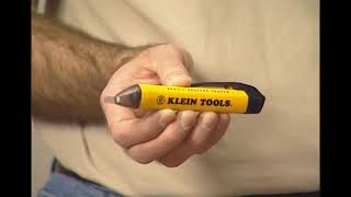 Klein Tools NonContact Voltage Tester Pen 50 to 1000V AC [upl. by Sonni]