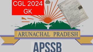 APSSB CGL 2024 GK GENERAL AWARENESS ANALYSIS  SET B [upl. by Laud]