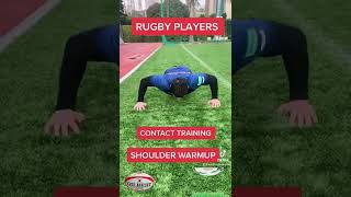 Rugby Contact Warm Up Drills [upl. by Yeneffit735]