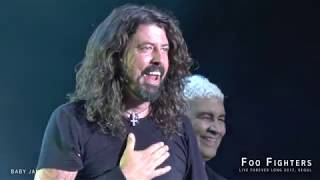 Foo Fighters  Everlong  Live Forever Long 2017 SEOUL [upl. by Honor]