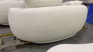 China’s Premier Upholstered Furniture Manufacturer furniture sofa factory manufacturing [upl. by Nylyaj]