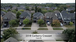 2518 Carberry Cres Oakville [upl. by Pepin485]